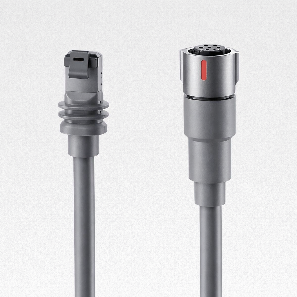 Starlink Gen 3 Peformance replacement cable RJ45 and 8pin cable in Grey 