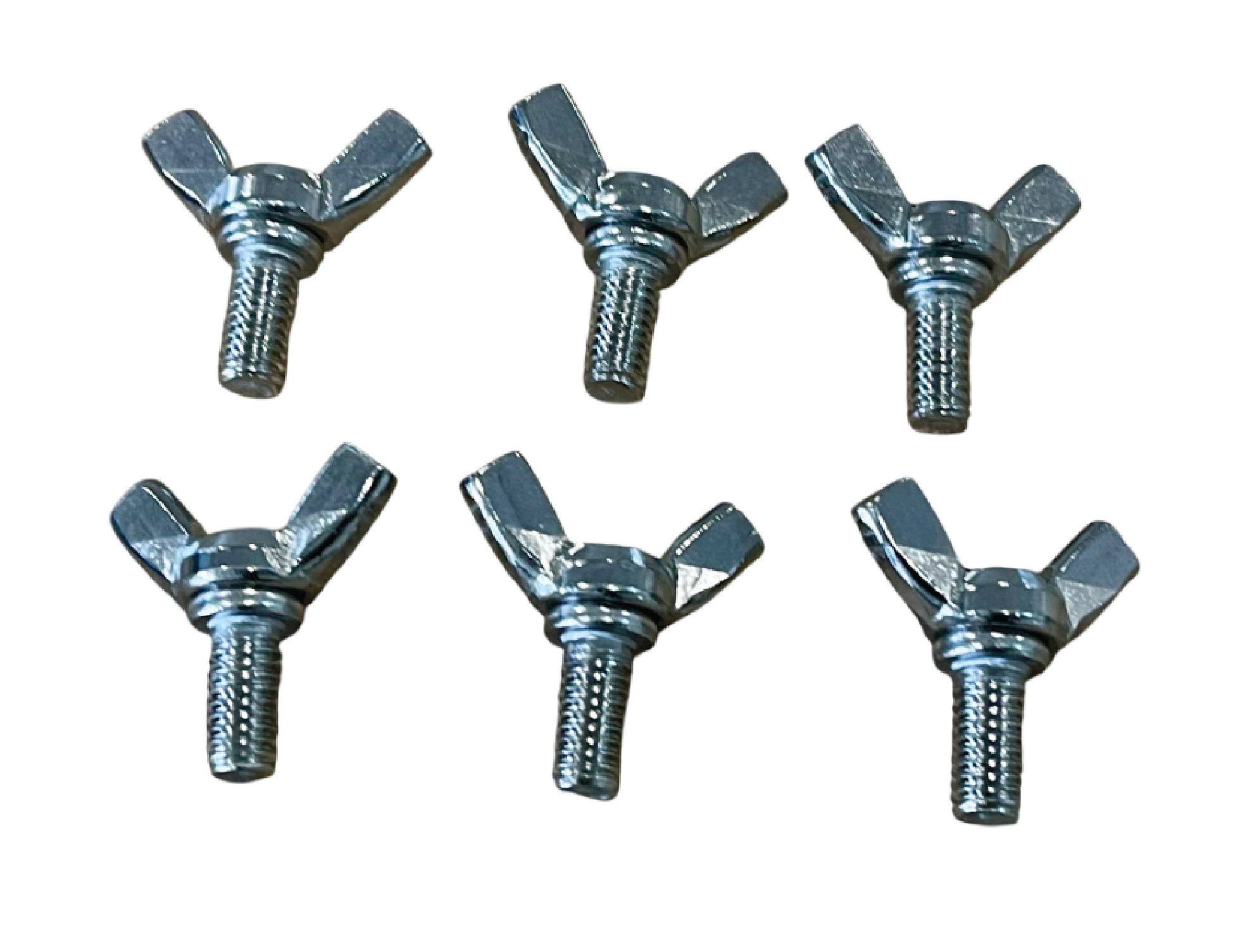 Stainless Steel Winged Bolts (M6 x 12mm) – Compatible with Starlink Mini and Gen 3 Basic In-Motion Mounts