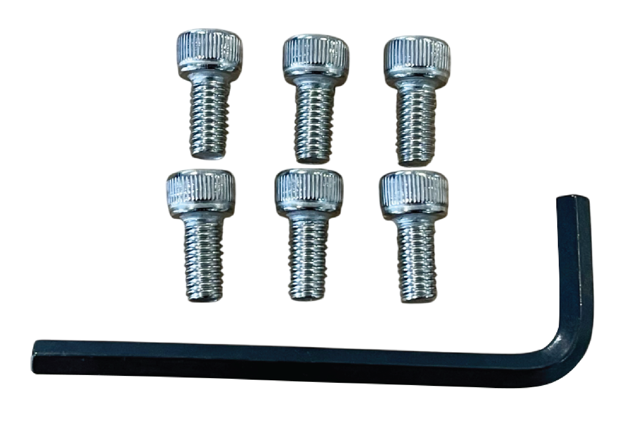 Stainless Steel Cap Head Bolt Set – M6 x 12mm (Available in 6, 8, or 10 Pieces, Includes Allen Key)