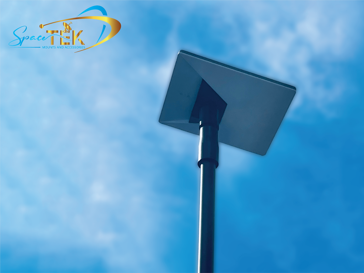 Carbon Fibre Telescopic RV Mount for Starlink Mini - Starlink RV Accessories & Portability Mounts Carbon Fibre Telescopic RV Mount for Starlink Mini - Starlink RV Accessories & Portability Mounts