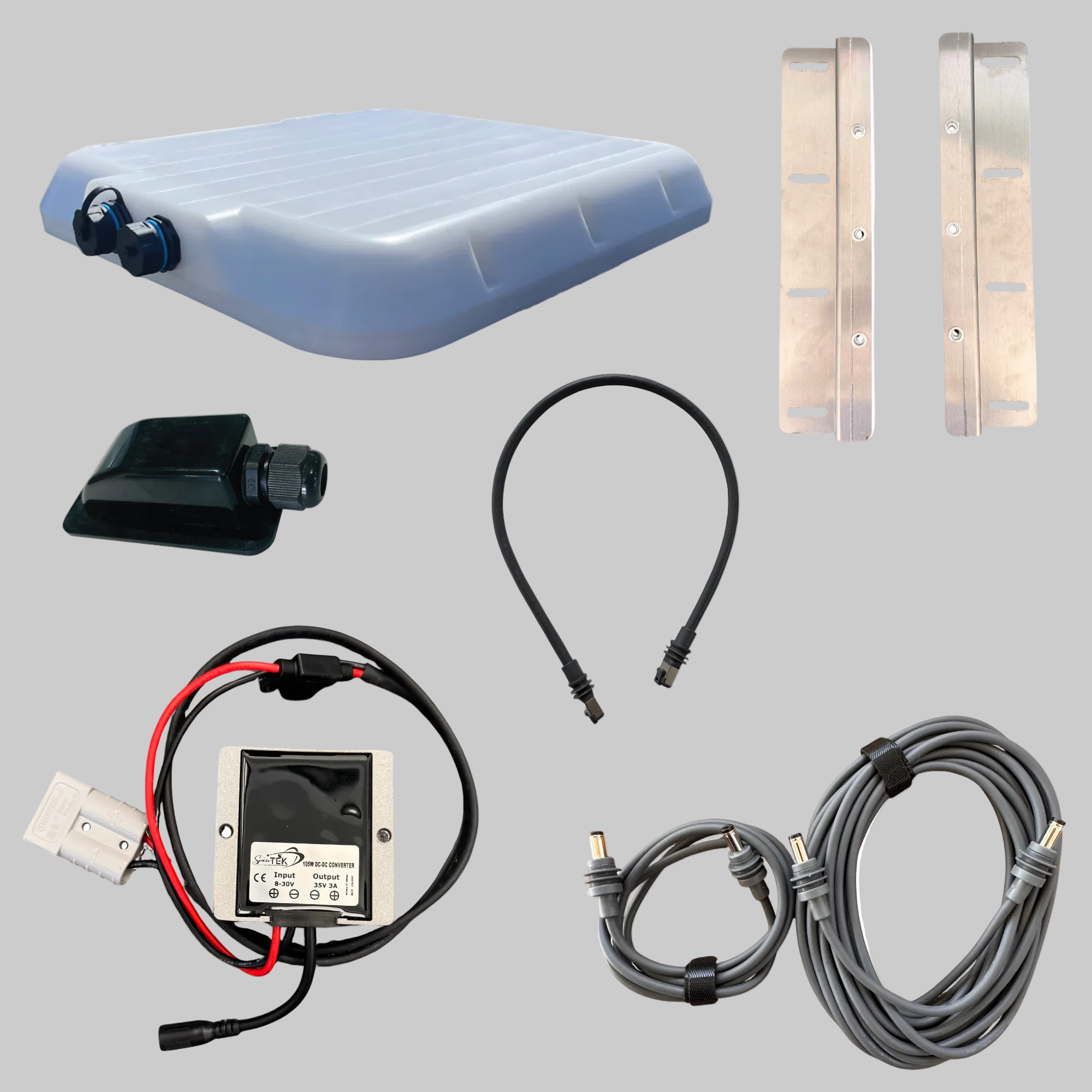 Parts inlcuded in Starlink Bundle for Caravan Builders