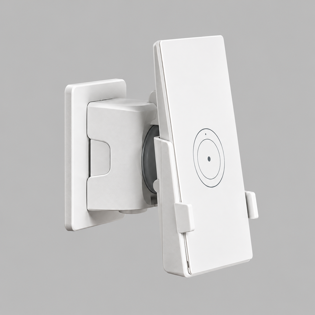 GPO Mount for Starlink Router Mini & 9V Power Supply Starlink plugged into a wall