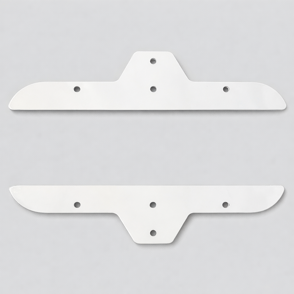 Powder Coated Wings Rack mounting support for Starlink MIni with a V-Cell 