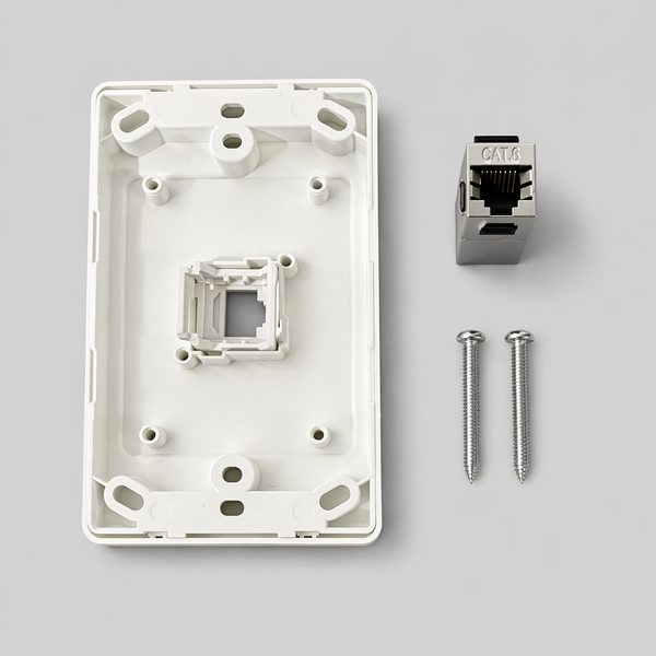 Indoor Rj45 Indoor RJ45 Wall Plate for Starlink Gen 3 / V4 Cable Installs