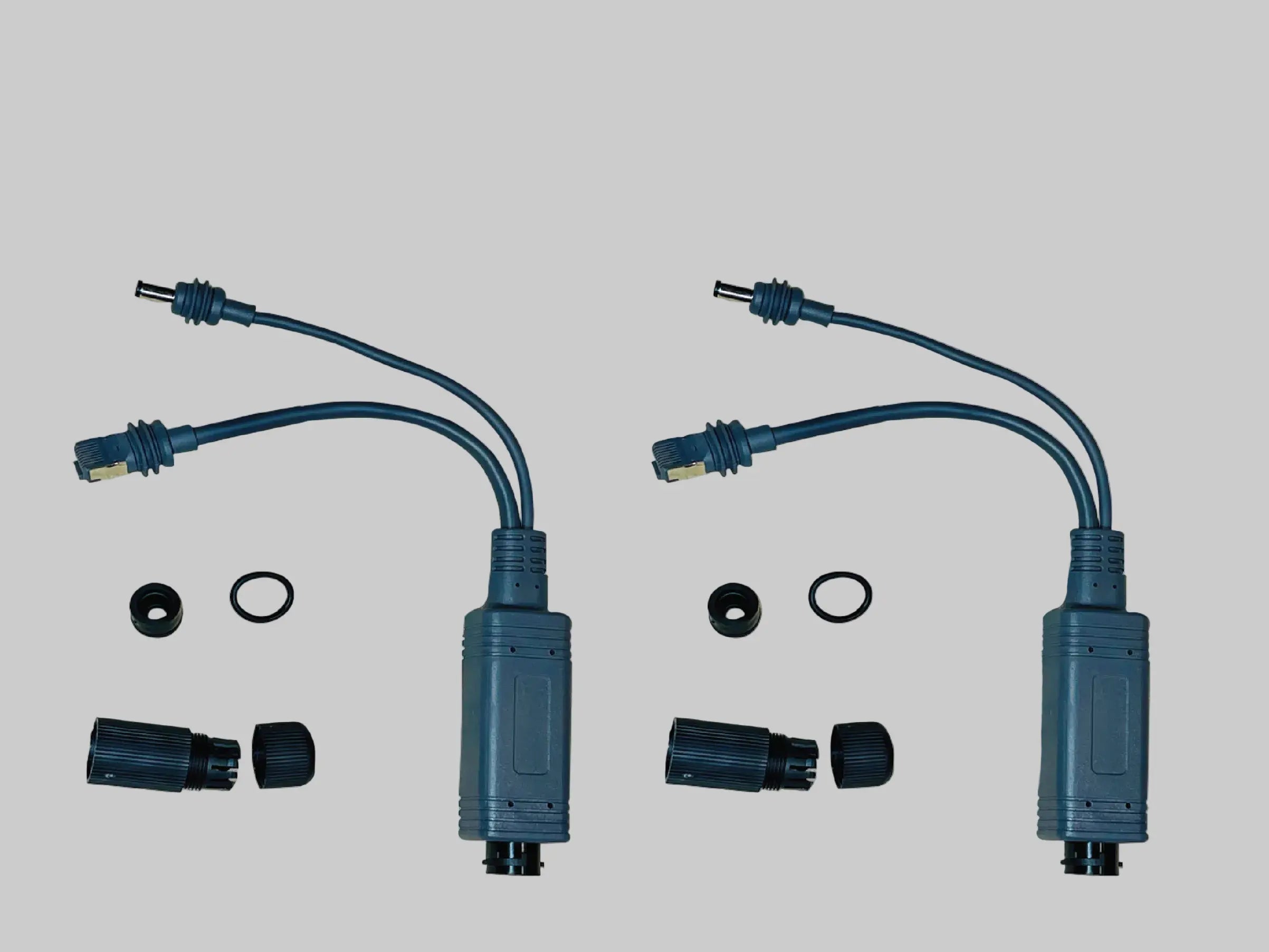 DC 2.1 Plug and RJ45 PoE Splitter & Combiner for Starlink Mini – Flexible Power and Ethernet Solution SpaceTek - Starlink Mounts & Accessories