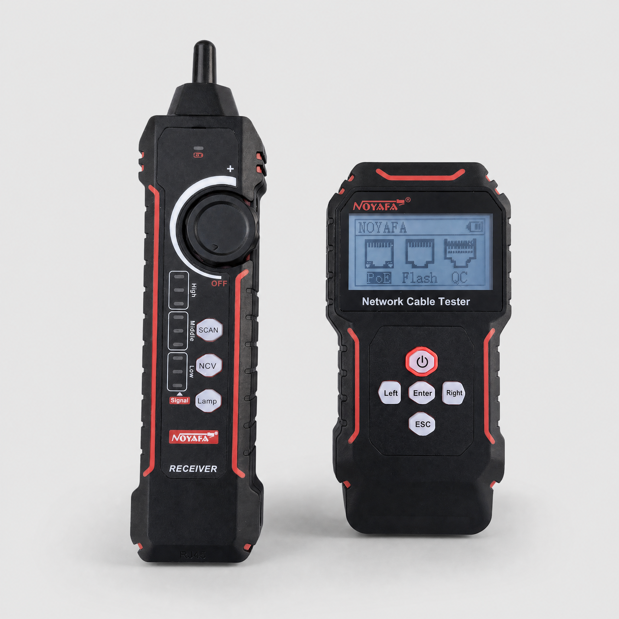 Network cable, PoE Tester and F-Set SpaceTek