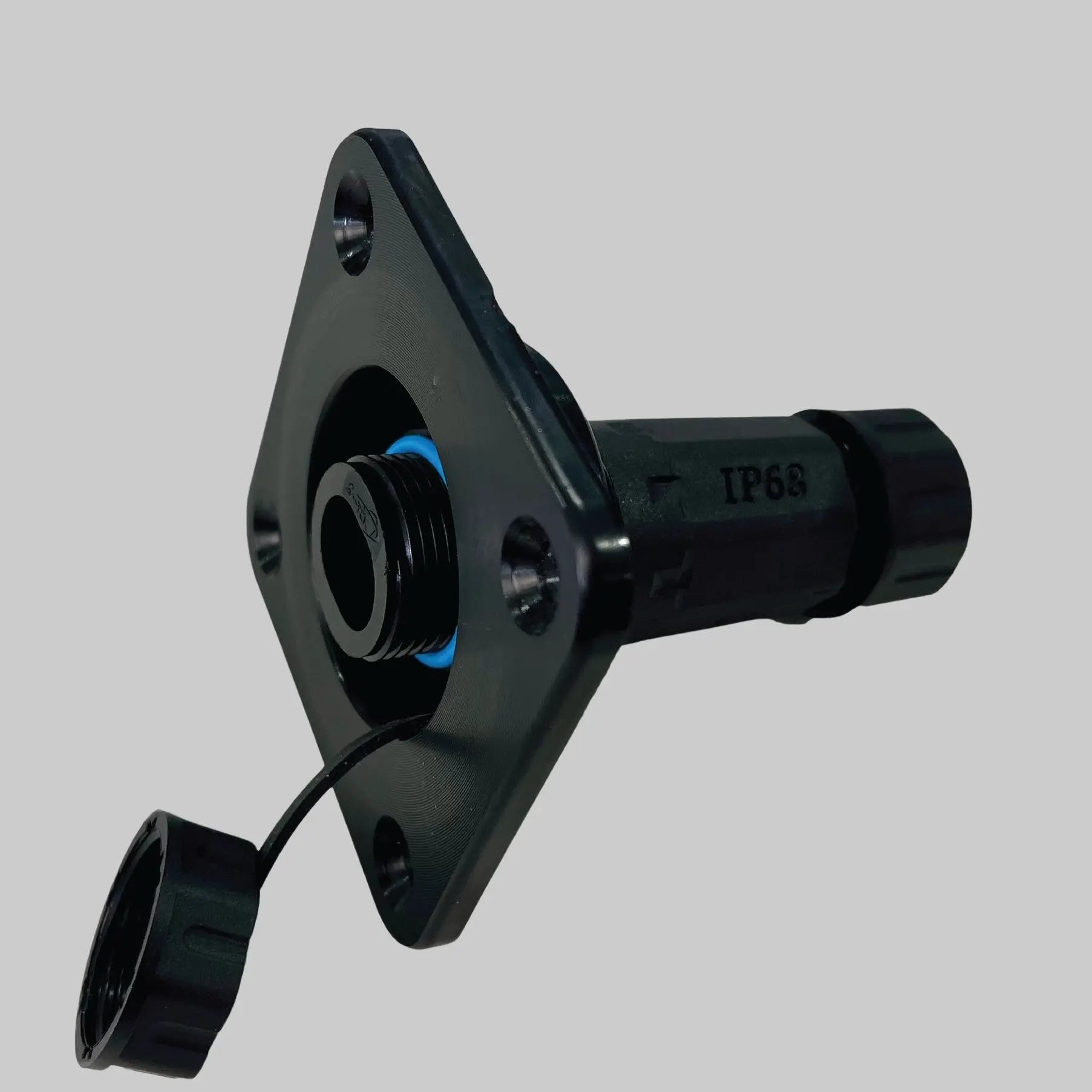 Caravan RV - Gen 3 RJ45 Recessed Data Socket for Starlink (WITH Backing Plate) SpaceTek