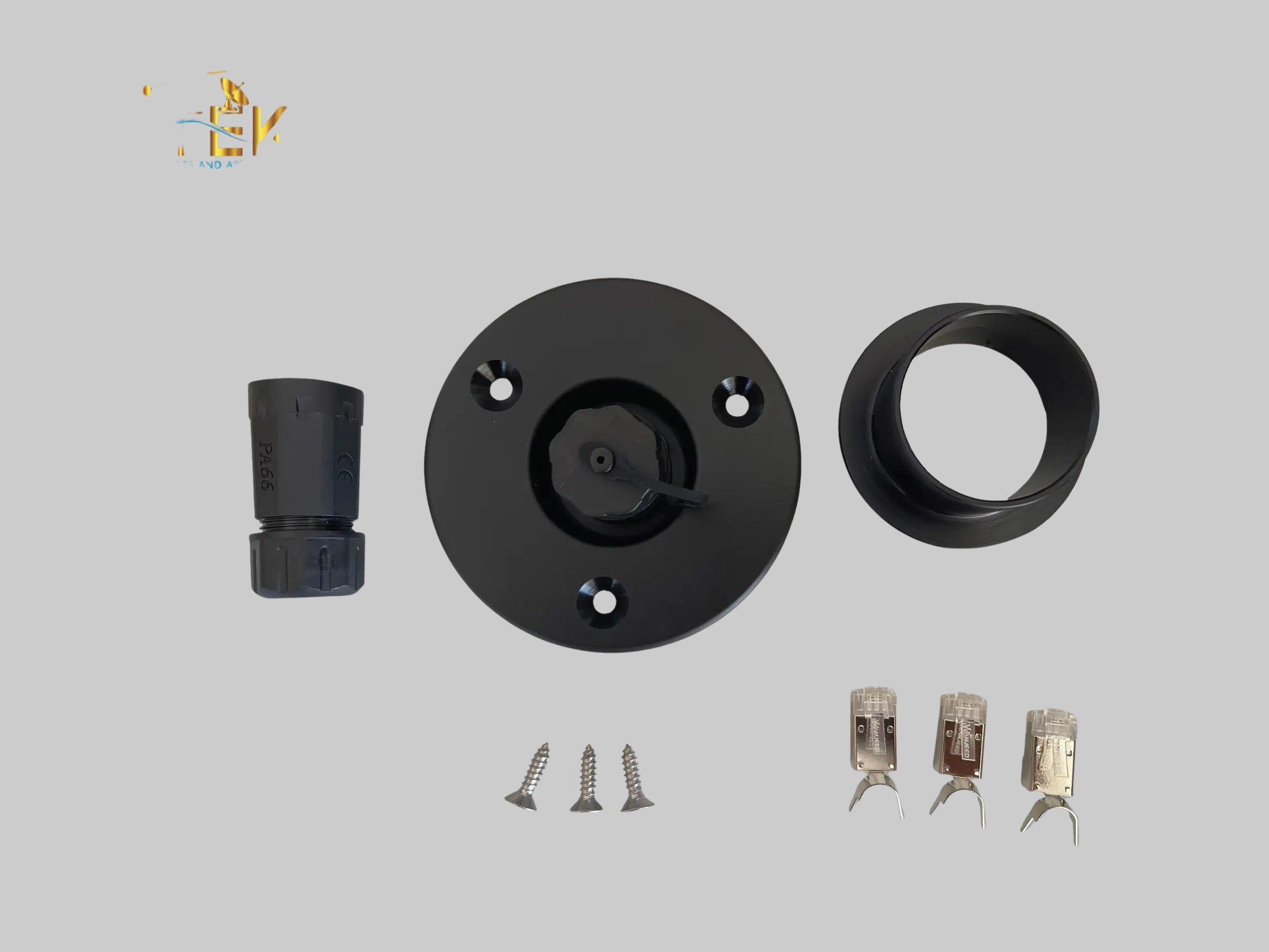 Caravan RV - RJ45 Recessed Data Socket for Starlink With Backing Plate SpaceTek