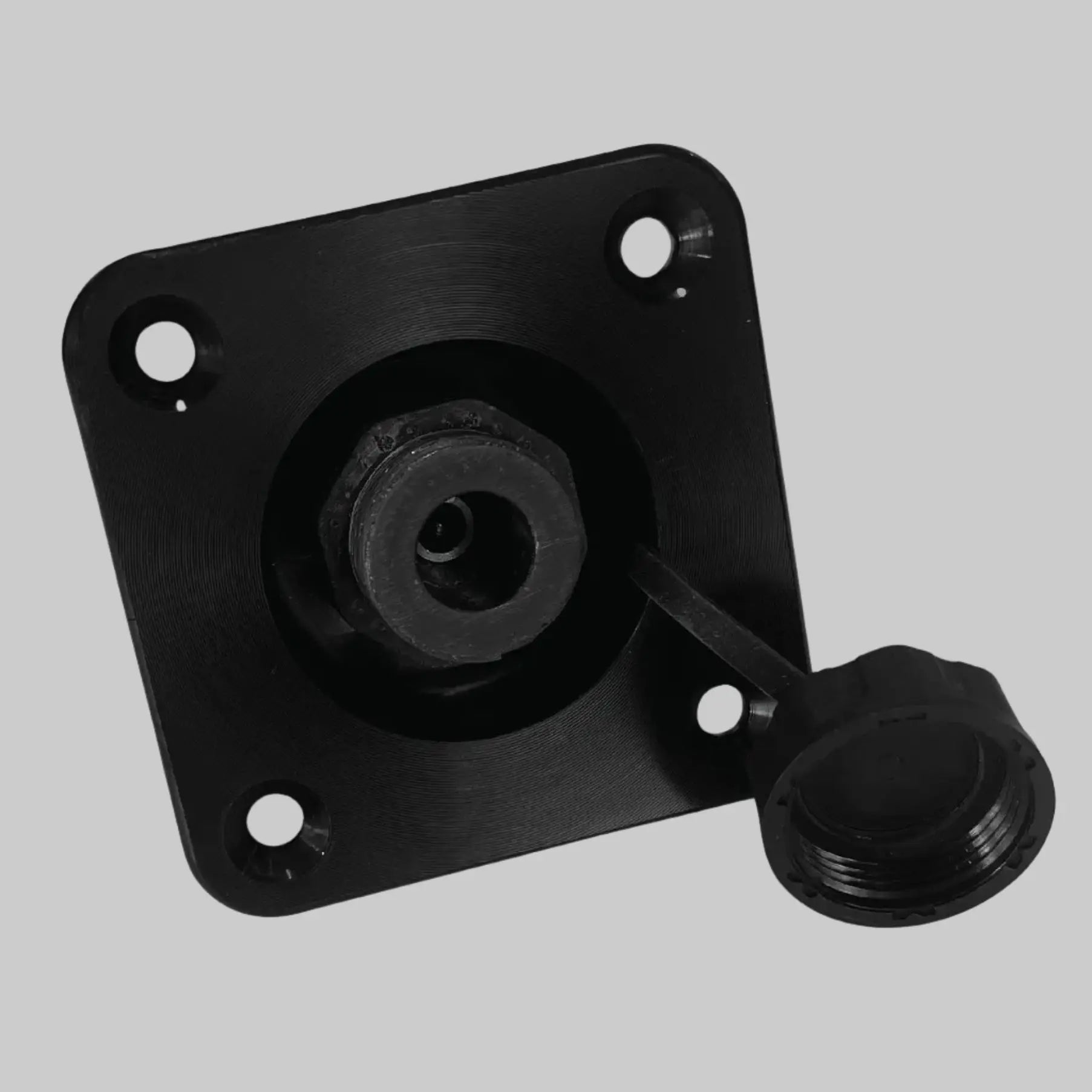 Recessed Starlink Mini DC Socket (NO Backing Plate) – Waterproof Near-Flush Power Solution for Caravans and RVs SpaceTek - Starlink Mounts & Accessories