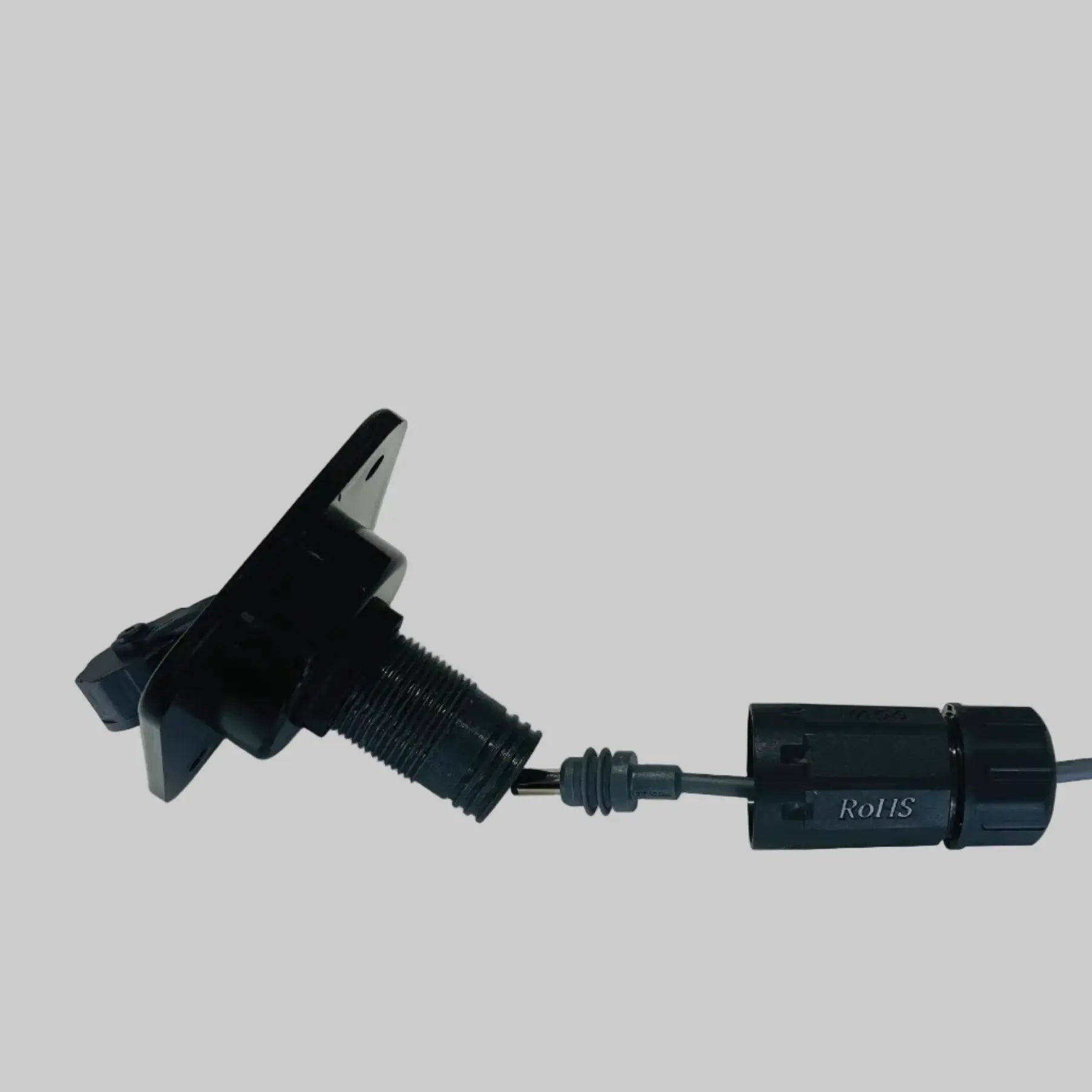 Recessed Starlink Mini DC Socket (NO Backing Plate) – Waterproof Near-Flush Power Solution for Caravans and RVs SpaceTek - Starlink Mounts & Accessories