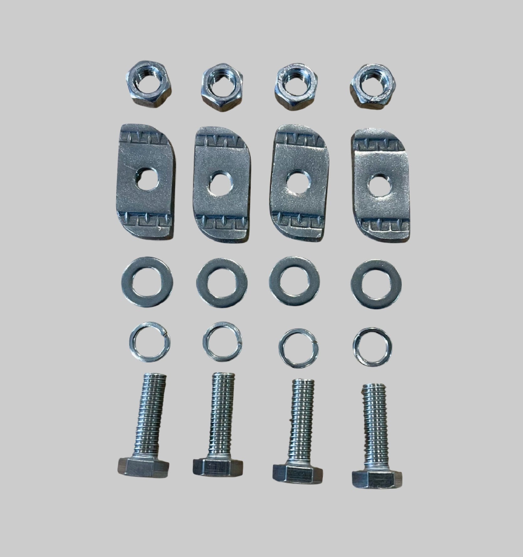 Stainless Steel T-Nut Cross Bar Fixing Set – Compatible with Roof Racks (Rhino-Rack and Similar) SpaceTek - Starlink Mounts & Accessories