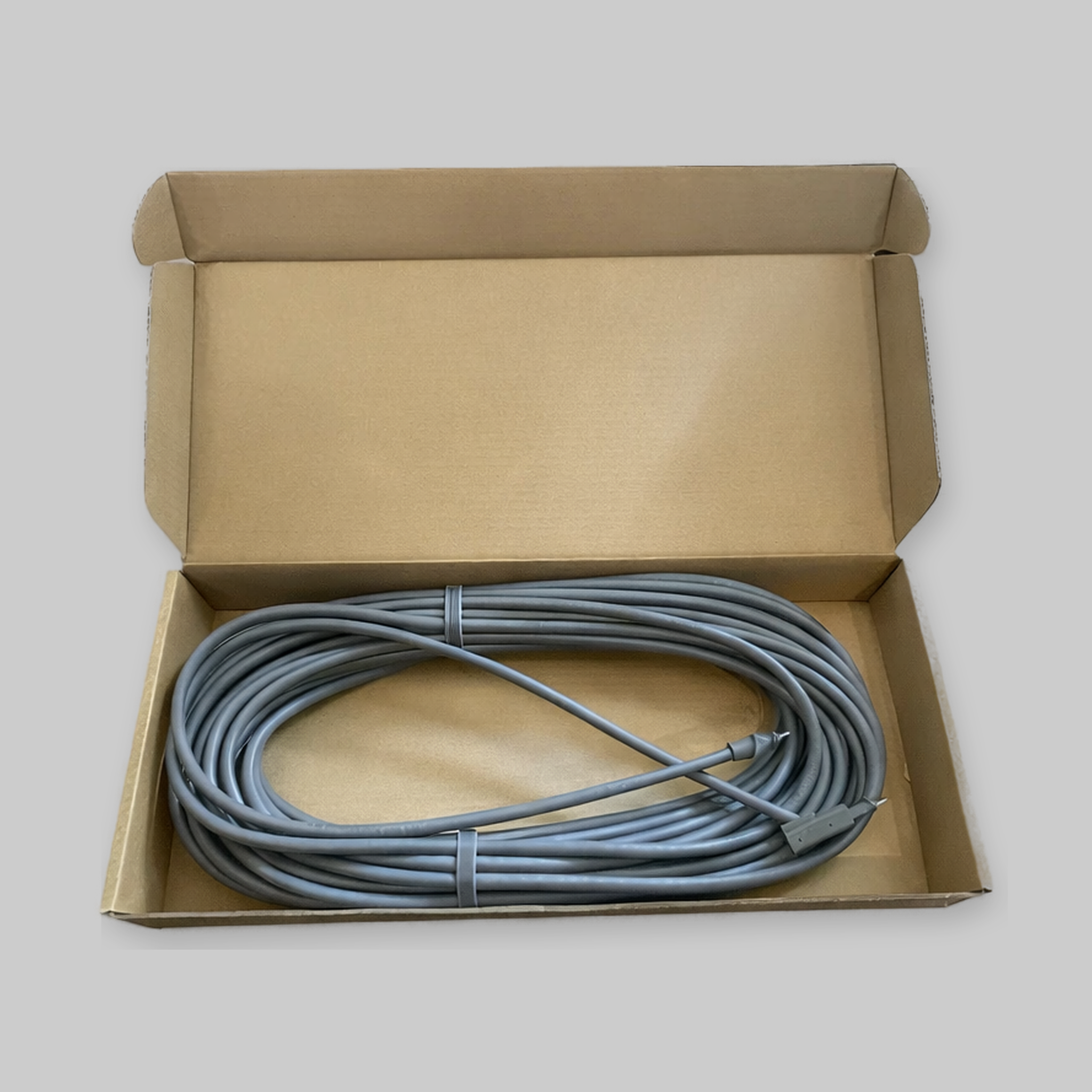 Genuine Starlink High Performance 25 m PoE Cable studio product image on neutral grey background