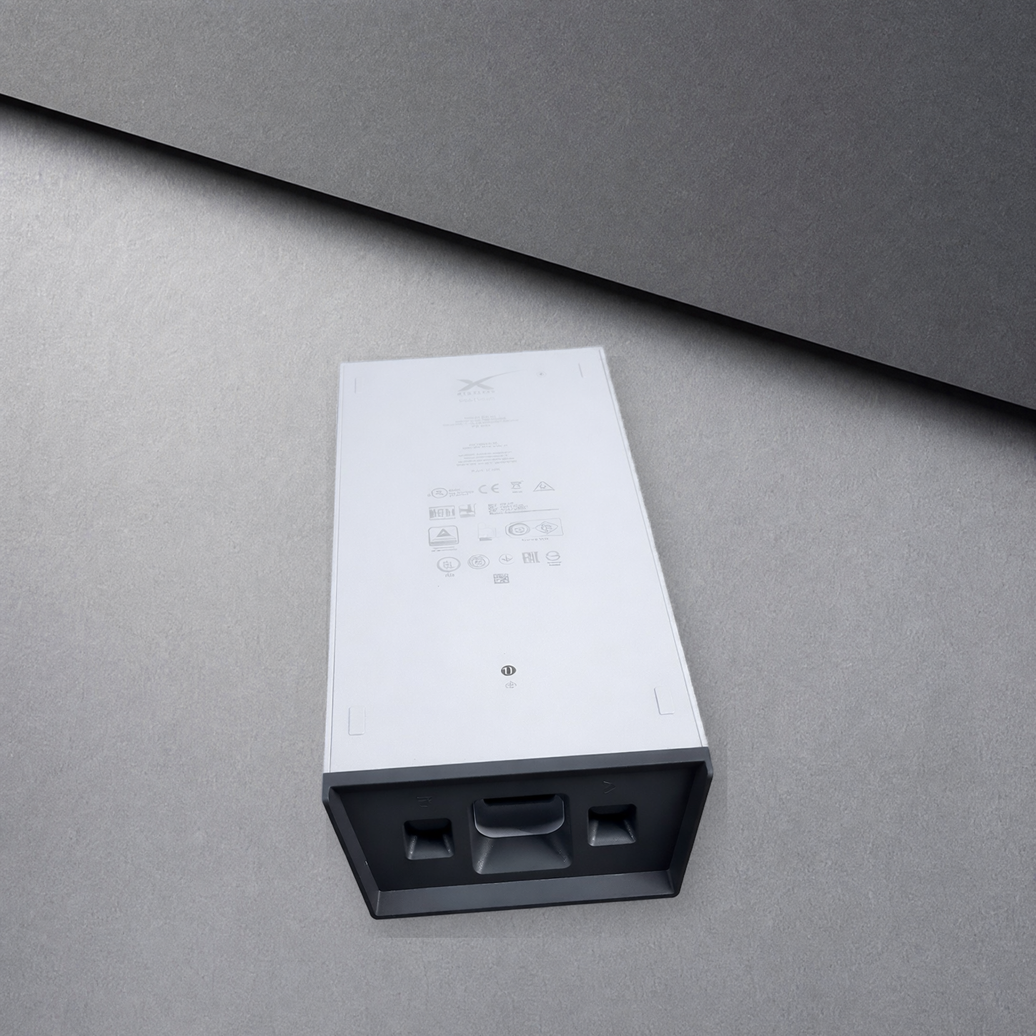 Genuine Starlink High Performance UTP-221 Power Supply in a premium neutral flat lay