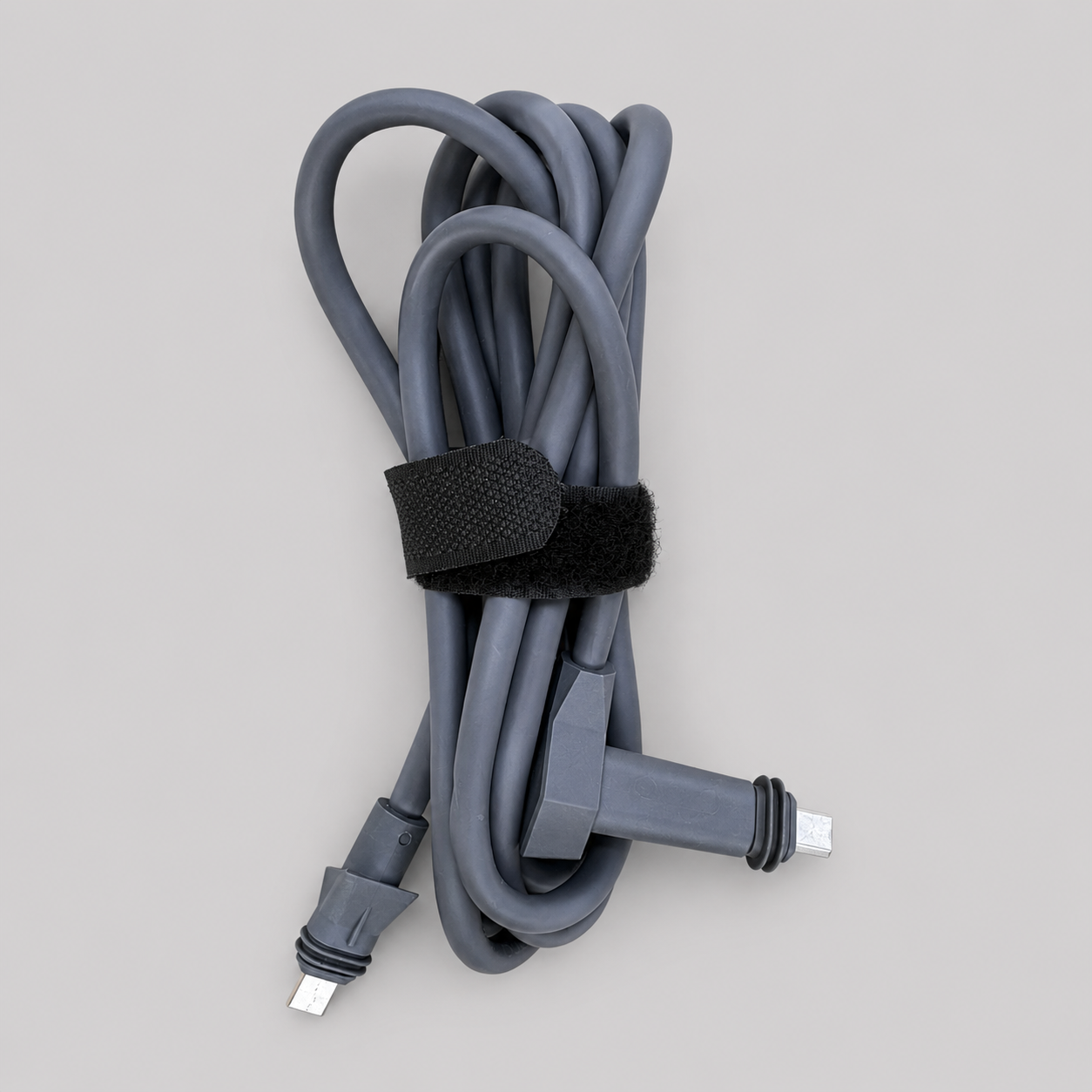 2 metre flat high performance cable for Starlink Gen 2 router with weather-resistant connectors.
