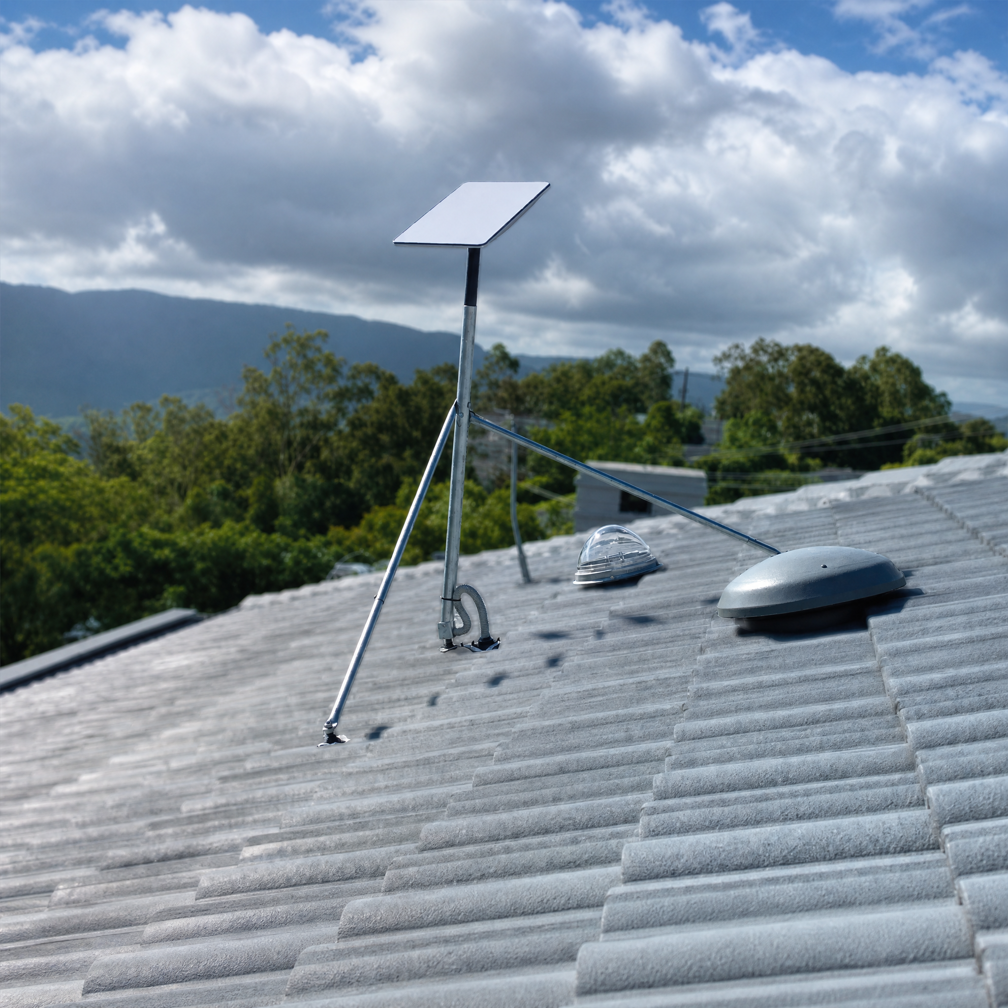 Tile Roof - Starlink Mount Roof Kit for Dishy - Rectangle Gen 2 SpaceTek