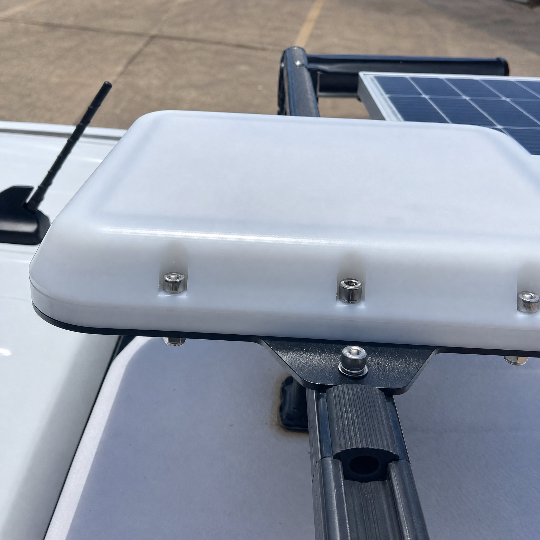 Starlink Mini V-Cell Single Roof Rack Wing Supports SpaceTek - Starlink Mounts & Accessories