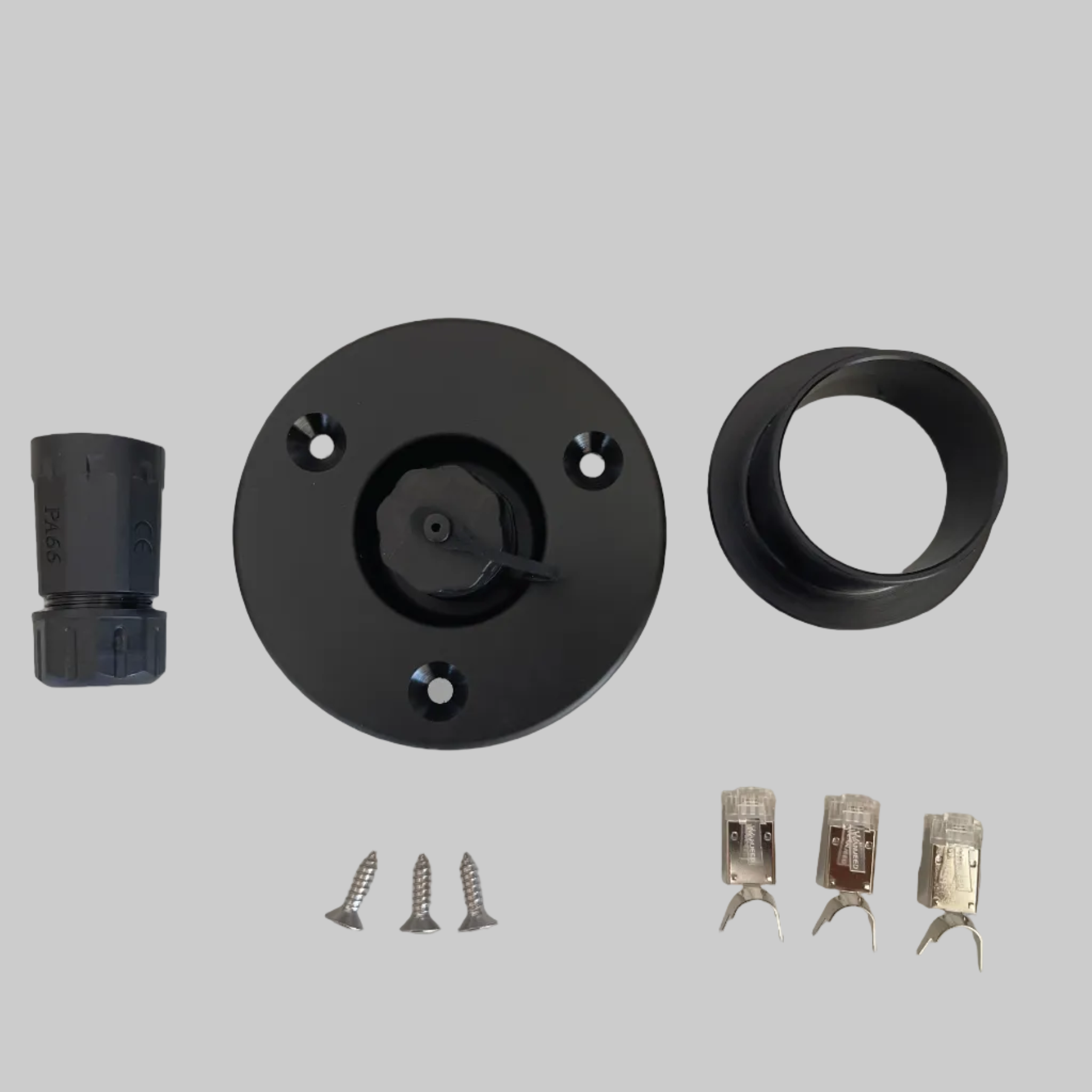 Caravan RV - RJ45 Recessed Data Socket for Starlink With Backing Plate SpaceTek