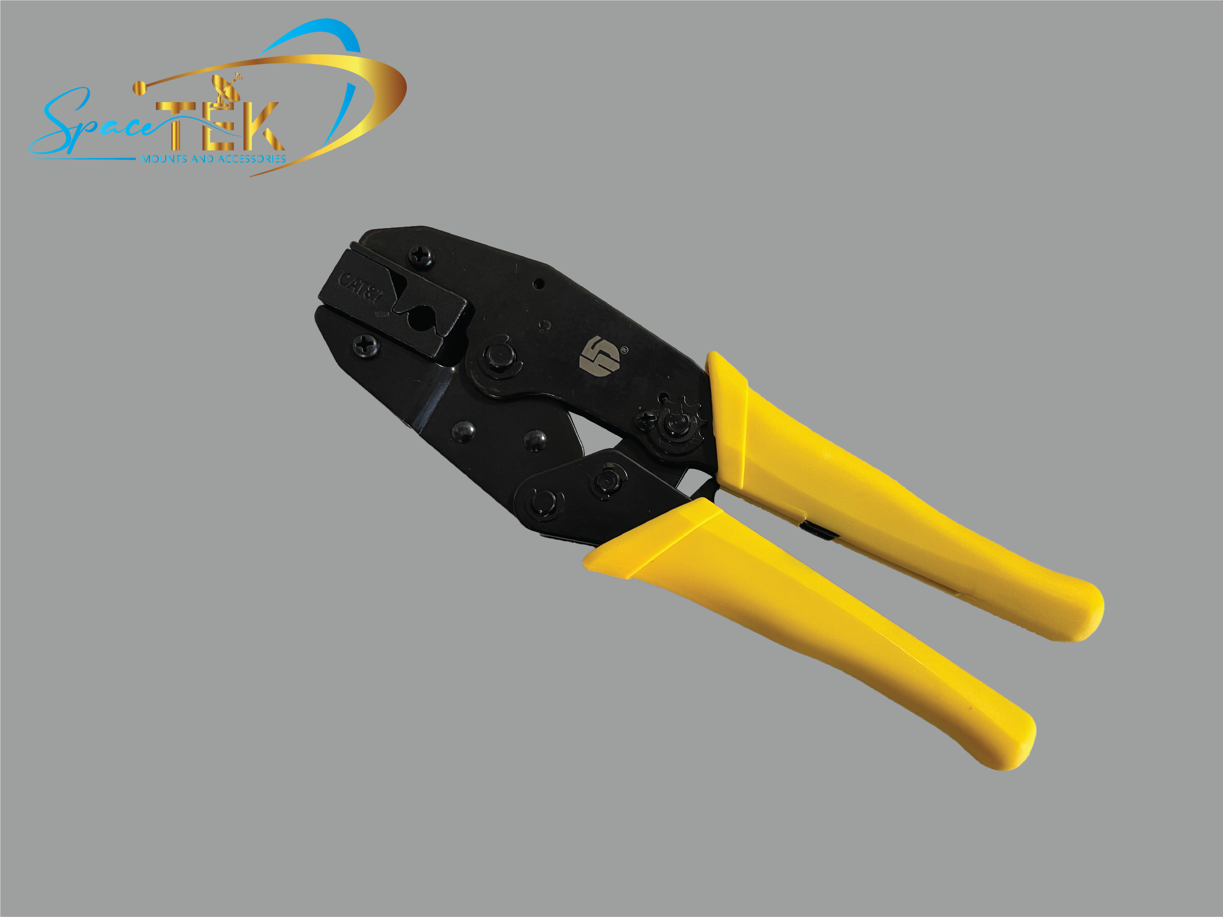 RJ45 Crimping Tool with 5 X Shielded Plug's