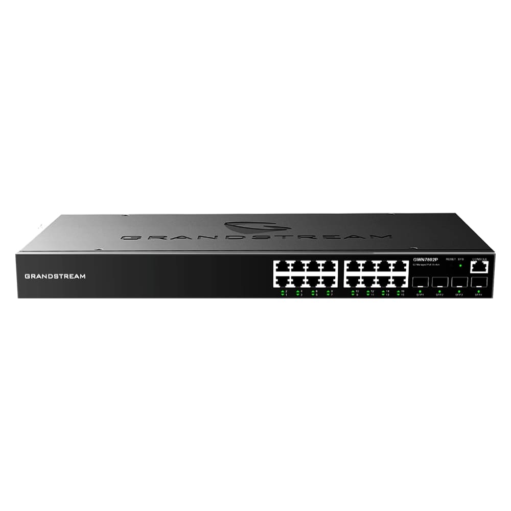 ENTERPRISE LAYER 2 MANAGED POE NETWORK SWITCH 16 X GIGE 4 X SFP
