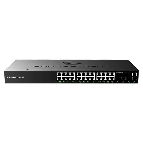 ENTERPRISE LAYER 2 MANAGED POE NETWORK SWITCH 24 X GIGE 4 X SFP