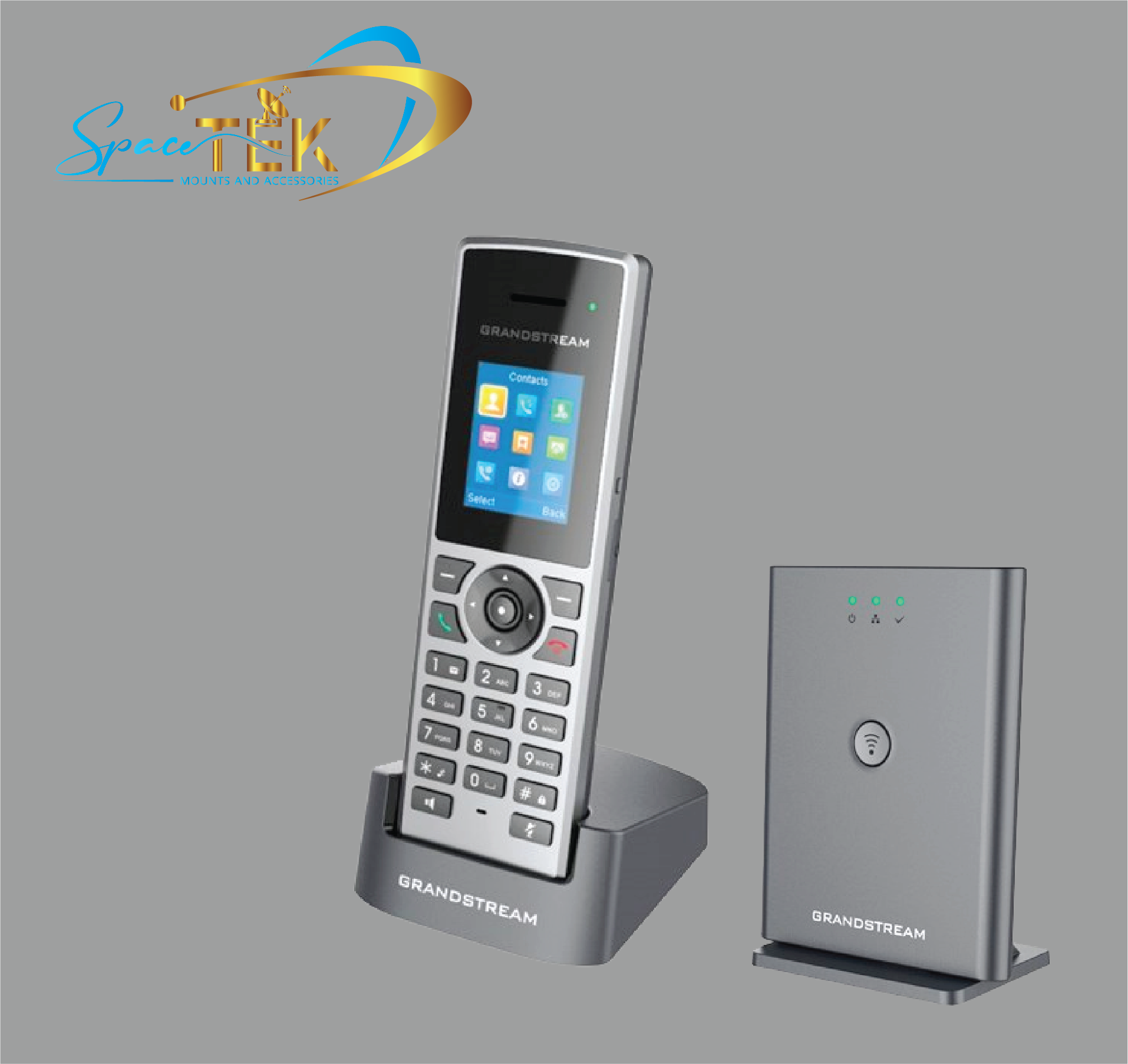 DP722 plus DP752 - DECT Handset with Base Station Combo - Starlink Compatible VoIP Phone