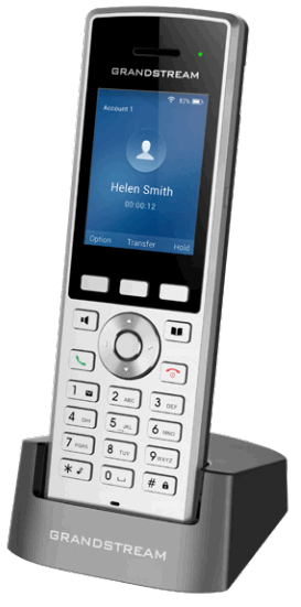 WP822 - ENTERPRISE PORTABLE WIFI PHONE UNIFIED LINUX FIRMWARE EXTENDED BATTERY - Starlink Compatible VoIP Phone