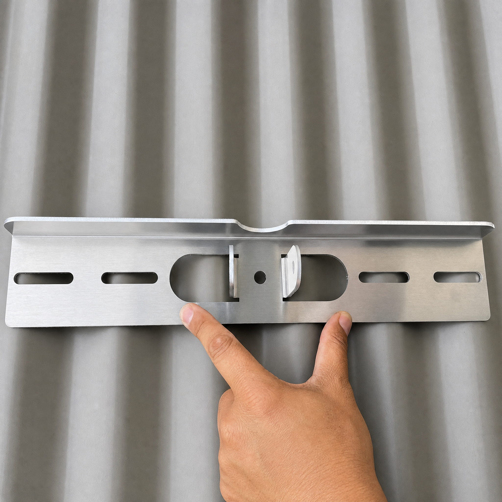 Heavy Duty Base Plate (400mm) - With M8 Nut & Bolt SpaceTek