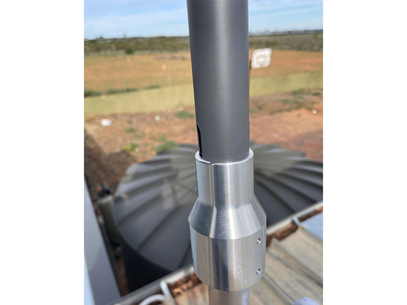 Heavy Duty Starlink Mast Adapter for Dishy Australian Made - Rectangle Gen 2