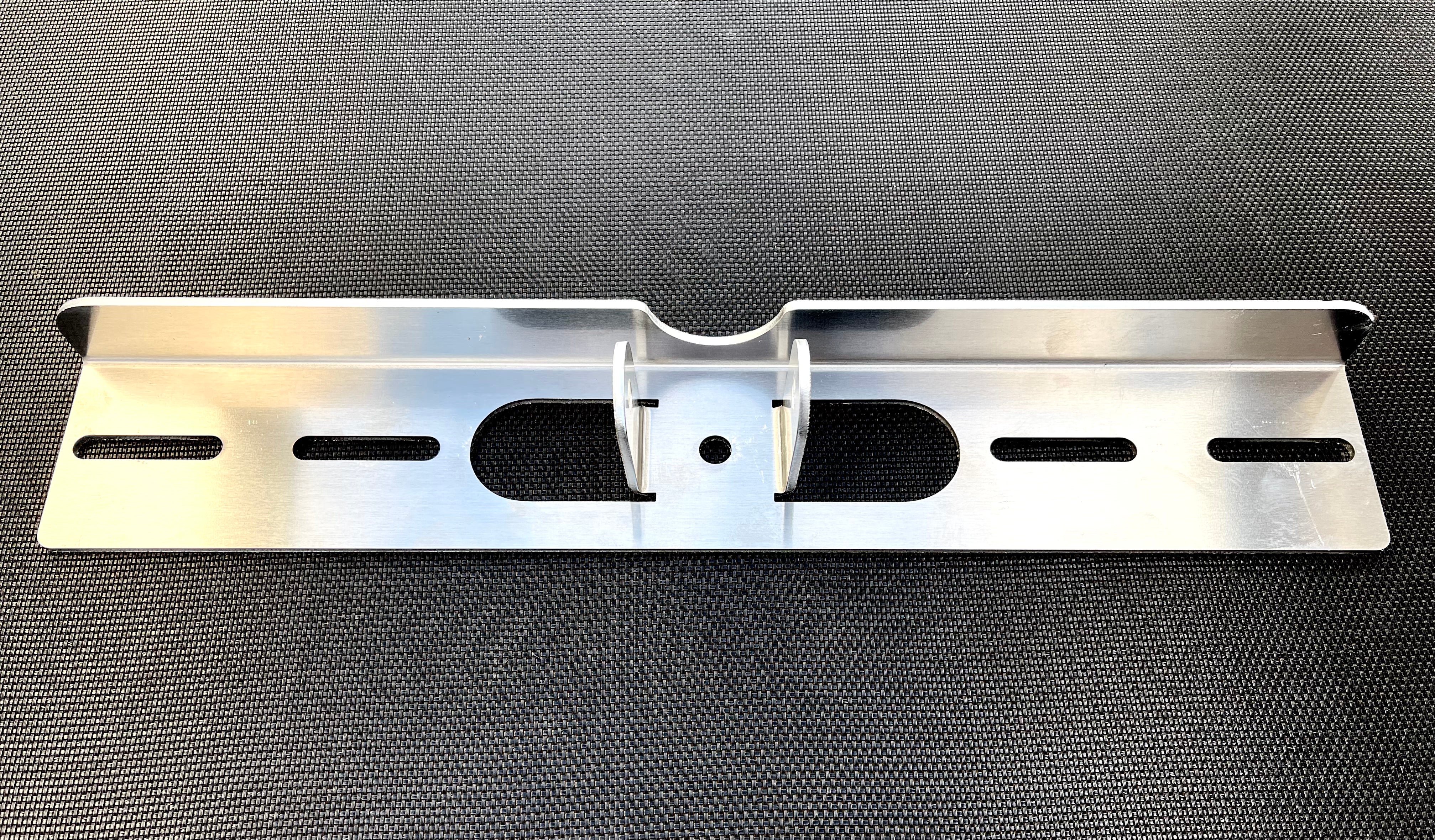6 X Heavy Duty Base Plate (400mm) - With M8 Nut & Bolt
